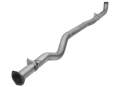 Exhaust - Exhaust Parts - AFE Power - aFe MACH Force-Xp 4 IN 409 Stainless Steel Race Pipe GM Duramax 07.5-10 V8-6.6L LMM - 49-44083
