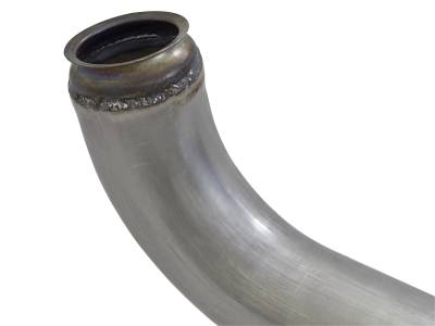 AFE Power - aFe MACH Force-Xp 4 IN 409 Stainless Steel Race Pipe GM Duramax 07.5-10 V8-6.6L LMM - 49-44083 - Image 6