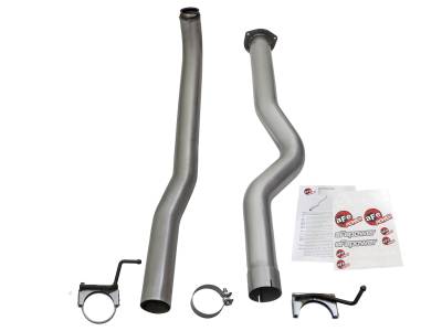 AFE Power - aFe MACH Force-Xp 4 IN 409 Stainless Steel Race Pipe GM Duramax 07.5-10 V8-6.6L LMM - 49-44083 - Image 7