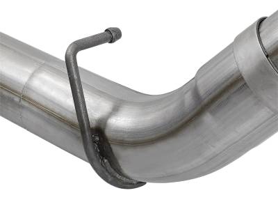 AFE Power - aFe Rebel XD Series 4in 409 Stainless Steel DPF-Back Exhaust w/Dual Polished Tips GM Diesel Trucks 17-18 V8-6.6L (td) L5P - 49-44089-P - Image 6