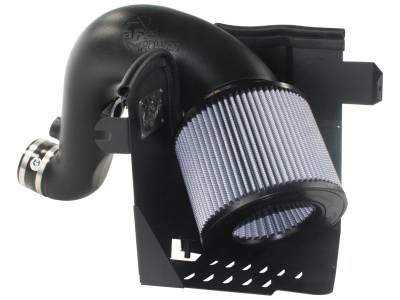 Air Intakes & Accessories - Air Intakes - AFE Power - aFe Magnum FORCE Stage-2 PRO DRY S Cold Air Intake System Dodge Diesel Trucks 10-12 L6-6.7L (td) - 51-12032