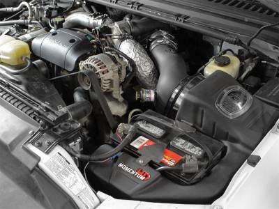AFE Power - aFe Momentum HD PRO DRY S Cold Air Intake System Ford Diesel Trucks 99-03 V8-7.3L (td) - 51-73002 - Image 2
