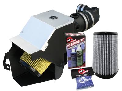 Air Intakes & Accessories - Air Intakes - AFE Power - aFe Magnum FORCE Stage-2 PRO GUARD7 Cold Air Intake System Ford Diesel Trucks 08-10 V8-6.4L (td) - 75-11262
