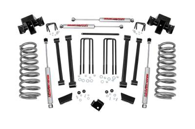 Steering And Suspension - Lift & Leveling Kits - Rough Country - Rough Country 3IN DODGE SUSPENSION LIFT KIT (94-02 RAM 2500 4WD)